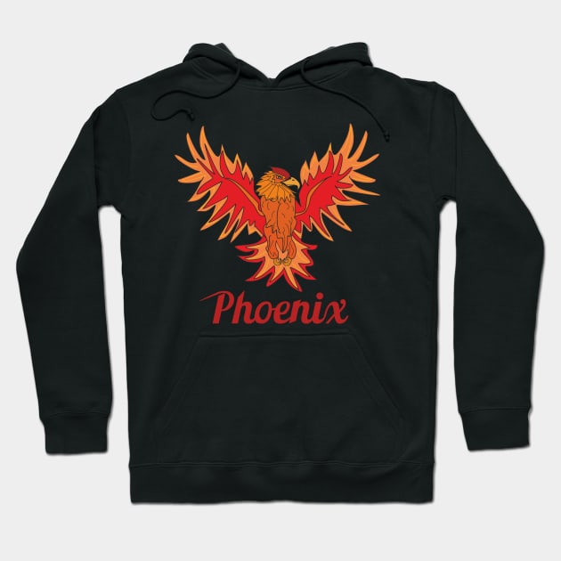 Phoenix Hoodie by Alekvik